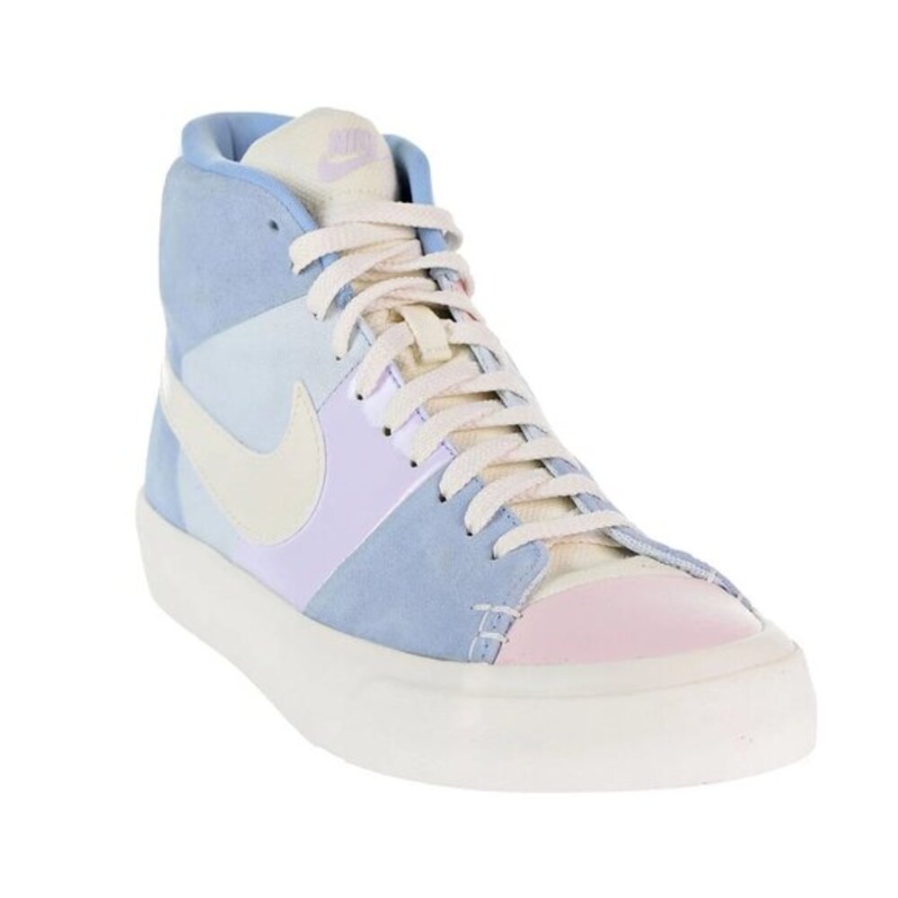 Nike spring patchwork Blazer Royal Easter QS Pink Blue NWOT